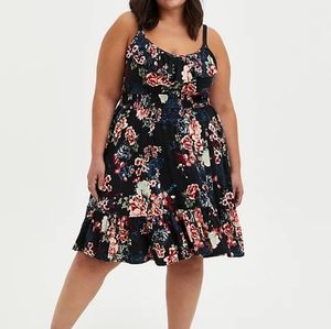 Torrid size 2 skater dress
